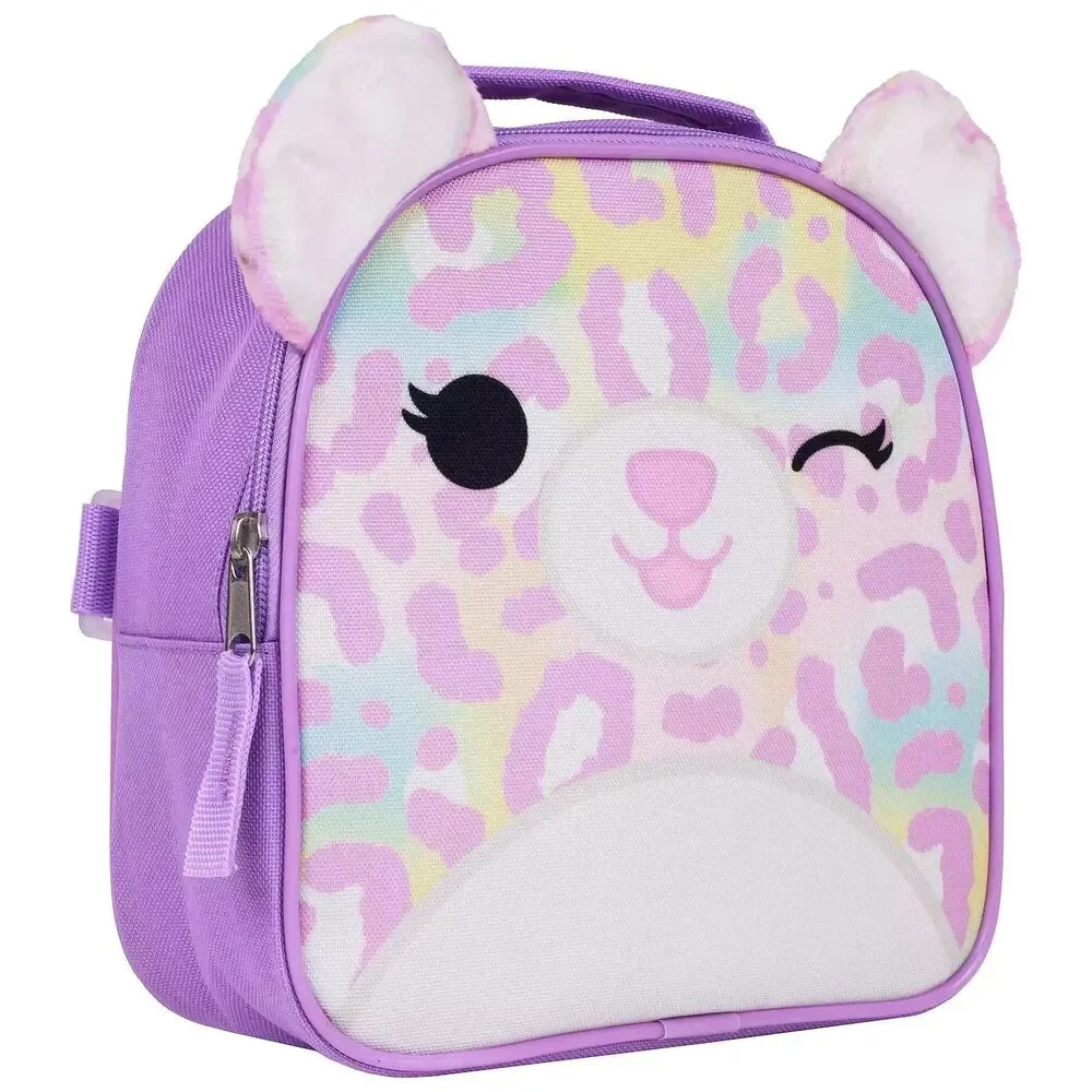 Squishmallows Michaela 4-piece Backpack Set with Detachable Lunch bag